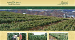 Desktop Screenshot of homerandbonniestrees.com